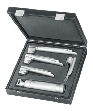 Storage Case for 3 Curved Laryngoscope Blades