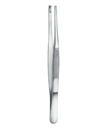 Clip applying forceps, without lock