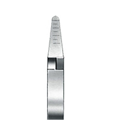 Vascular clip, acc. to Biemer