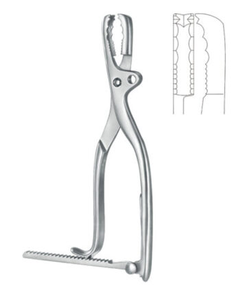 Bone surgery , Bone holding forceps, acc. to Farabeuf