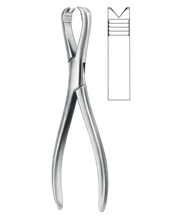 Bone surgery , Bone holding forceps, acc. to Langenbeck