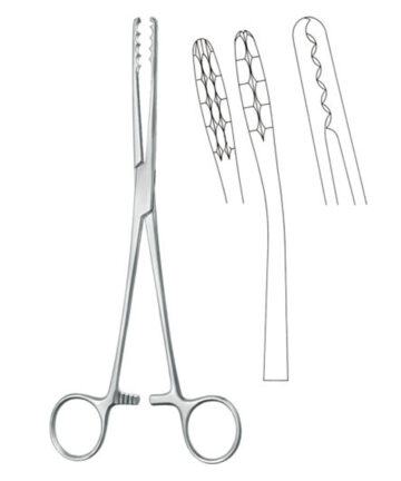 Cotton swab forceps , .Tampon forceps, acc. to UlriCh, curved