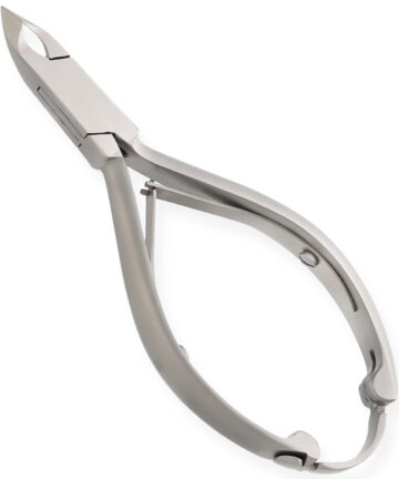 Straight Blade Double Spring Textured Handles & Lock Nail Nippers