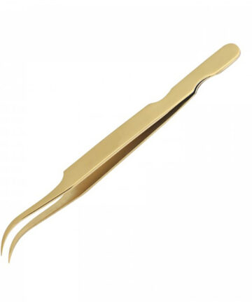 Titanium Gold Plated Tweezers