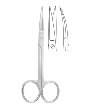 Iris Scissor Curve 12cm
