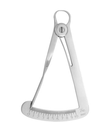 Iwanson 100mm Decimal Spring Caliper for Metal and Porcelain