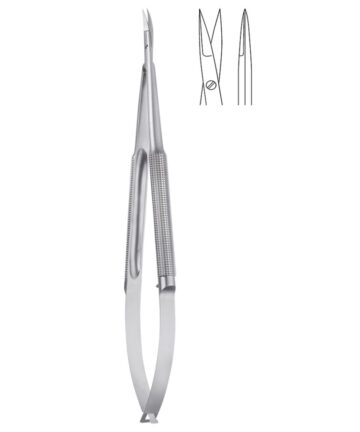 10 mm Pointed Straight Micro Scissors