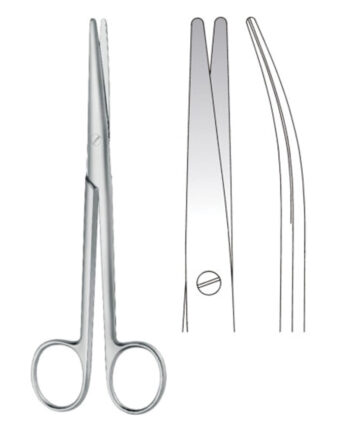 Mayo-Stille Curved Scissors