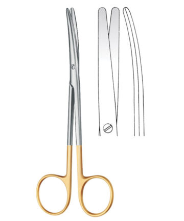 TC Curved Dissecting Scissors