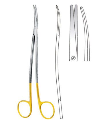 TC Fine Dissecting Scissors (S-Shape)