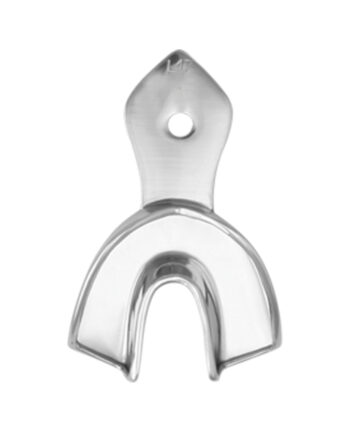 Stainless Steel Impression Trays (L17) Plain Stainless Steel Rim Lock Type