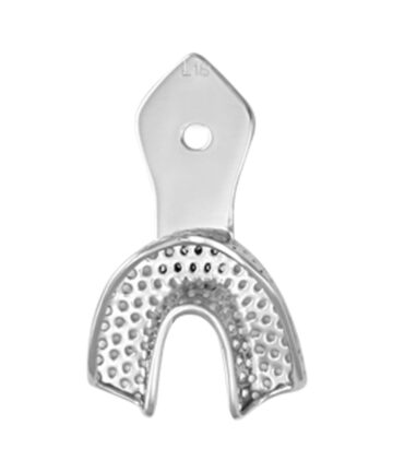 Stainless Steel Impression Trays (L18) Perforated Stainless Steel Coe Type