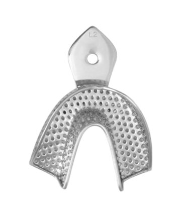 Stainless Steel Impression Trays (L2) Perforated Stainless Steel Coe Type