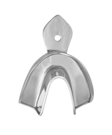 Stainless Steel Impression Trays (L2) Plain Stainless Steel Rim Lock Type