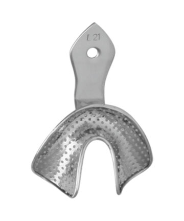 Stainless Steel Impression Trays (L21) Perforated Stainless Steel Coe Type