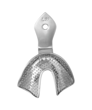 Stainless Steel Impression Trays (L22) Perforated Stainless Steel Coe Type