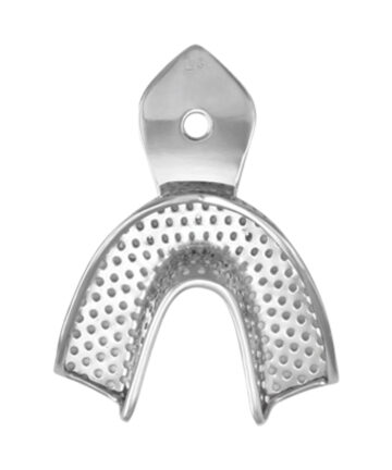 Stainless Steel Impression Trays (L3) Perforated Stainless Steel Coe Type