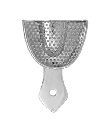 Stainless Steel Impression Trays (U15) Perforated Stainless Steel Coe Type