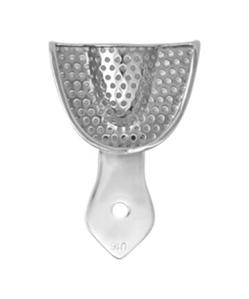 Stainless Steel Impression Trays (U16) Perforated Stainless Steel Coe Type
