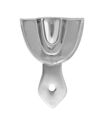 Stainless Steel Impression Trays (U16) Plain Stainless Steel Rim Lock Type