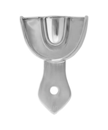 Stainless Steel Impression Trays (U17) Plain Stainless Steel Rim Lock Type