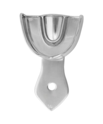Stainless Steel Impression Trays (U18) Plain Stainless Steel Rim Lock Type
