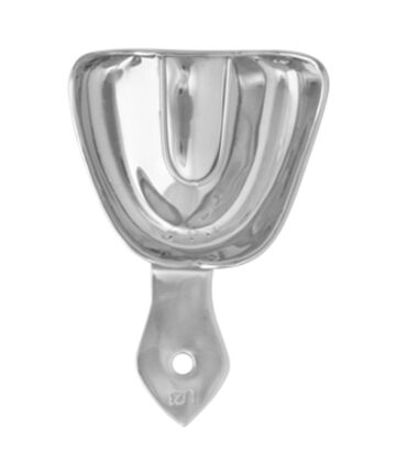 Stainless Steel Impression Trays (U21) Plain Stainless Steel Rim Lock Type
