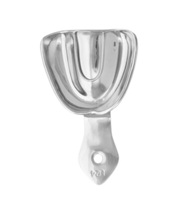 Stainless Steel Impression Trays (U24) Plain Stainless Steel Rim Lock Type