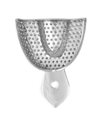 Stainless Steel Impression Trays (U4) Perforated Stainless Steel Coe Type