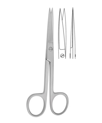 Surgical Scissor straight 13cm