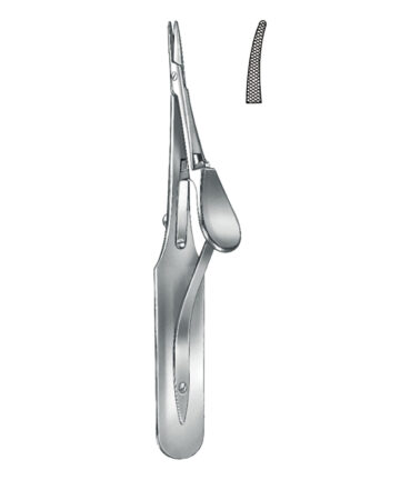 Arruga Curved Needle Holder